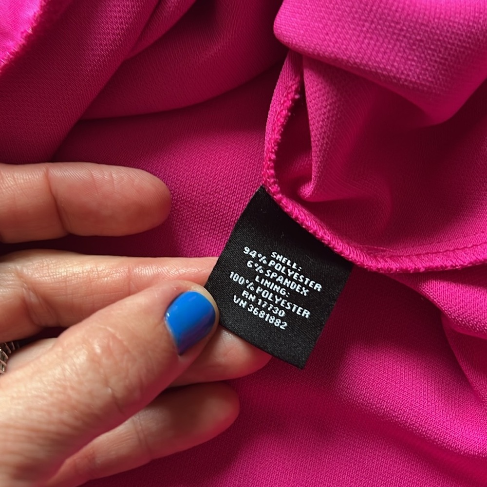 Victoria Beckham for target, fuchsia flutter dress - Picture 10 of 10